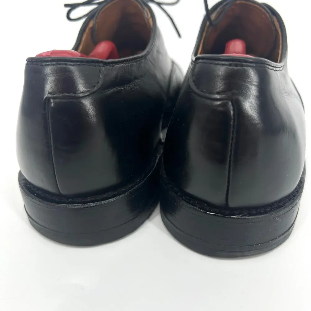 Allen Edmonds Mens Black Byron Leather Dress Shoes Size 9.5 C (narrow) Shoe Tree